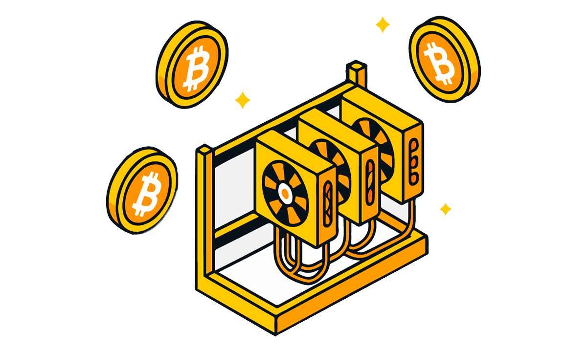 Equipo de minería de criptomonedas con varias GPUs